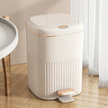 Luxury Gold Dual-Open Pedal Dustbin