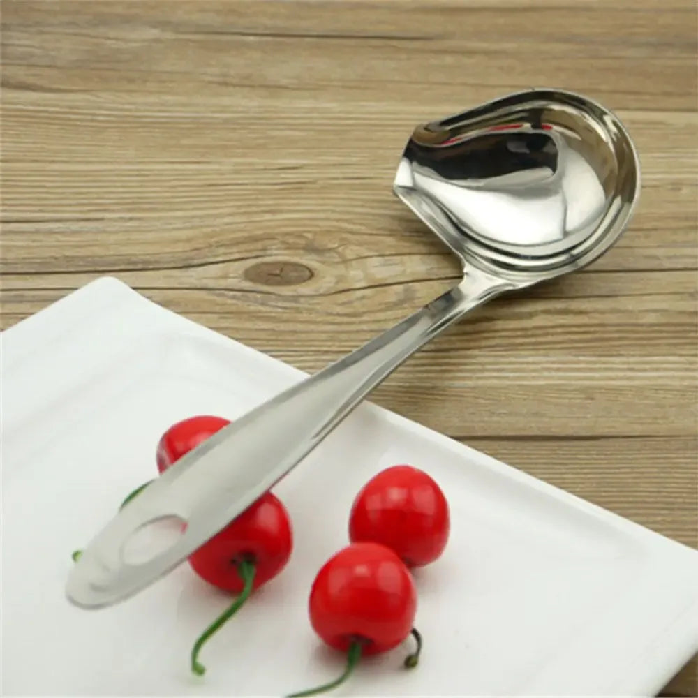 Stainless Steel Duck Mouth Ladle – Long Handle