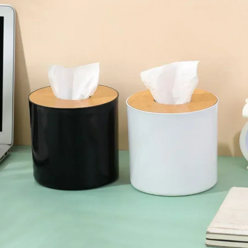 Round Tissue Box Holder – Kitchen & Bathroom