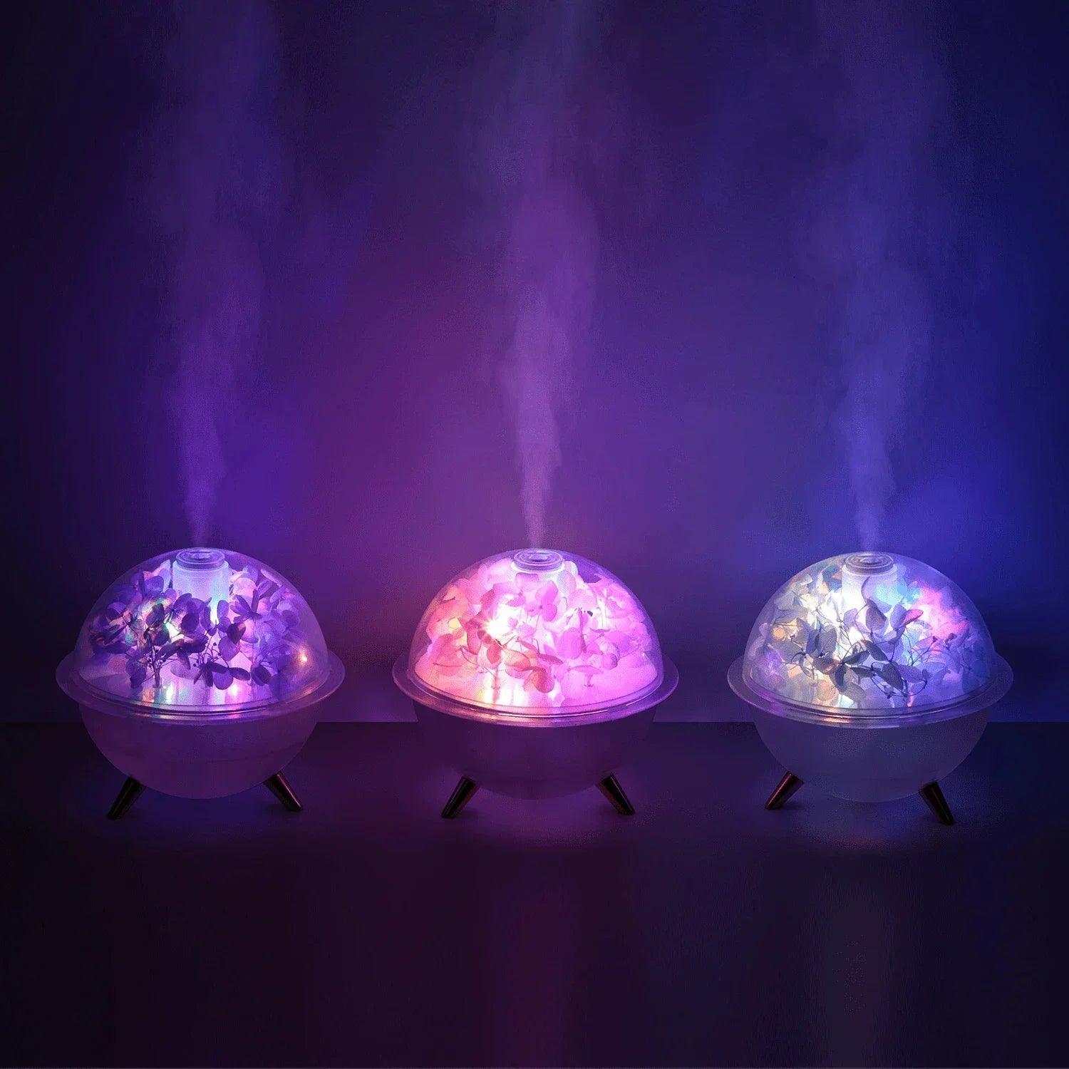 Eternal Flower Air Humidifier – USB Aroma Diffuser