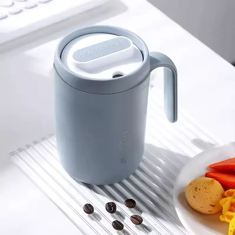 500ml Portable Coffee Cup – Creative PP Liner Travel Mug with Cover