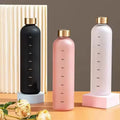 Motivational Time Marker 1L Water Bottle – Drink Tracker Bottle (Random Color)