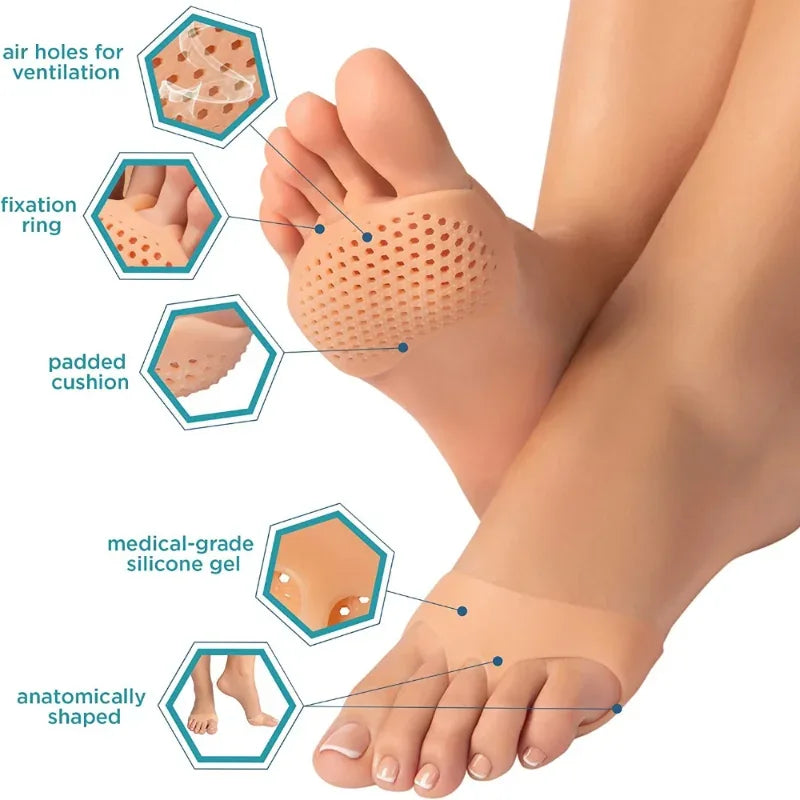 Silicone Gel Toe Separator & Foot Protector