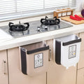 Wall Mounted Folding Trash Bin – Kitchen & Car Hanging Garbage Can