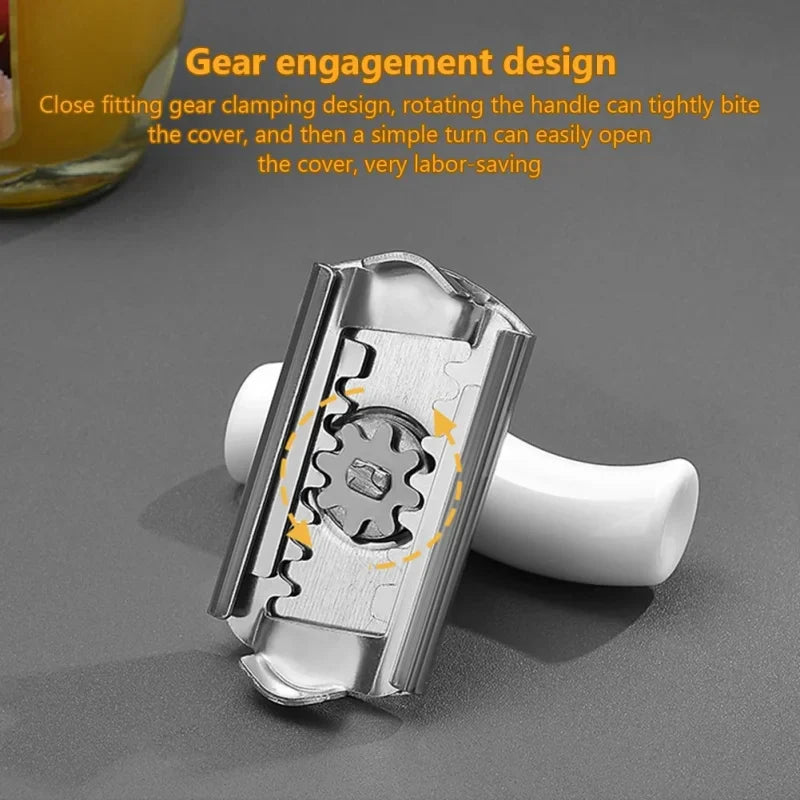 Heavy-Duty Stainless Steel Jar Opener Tool