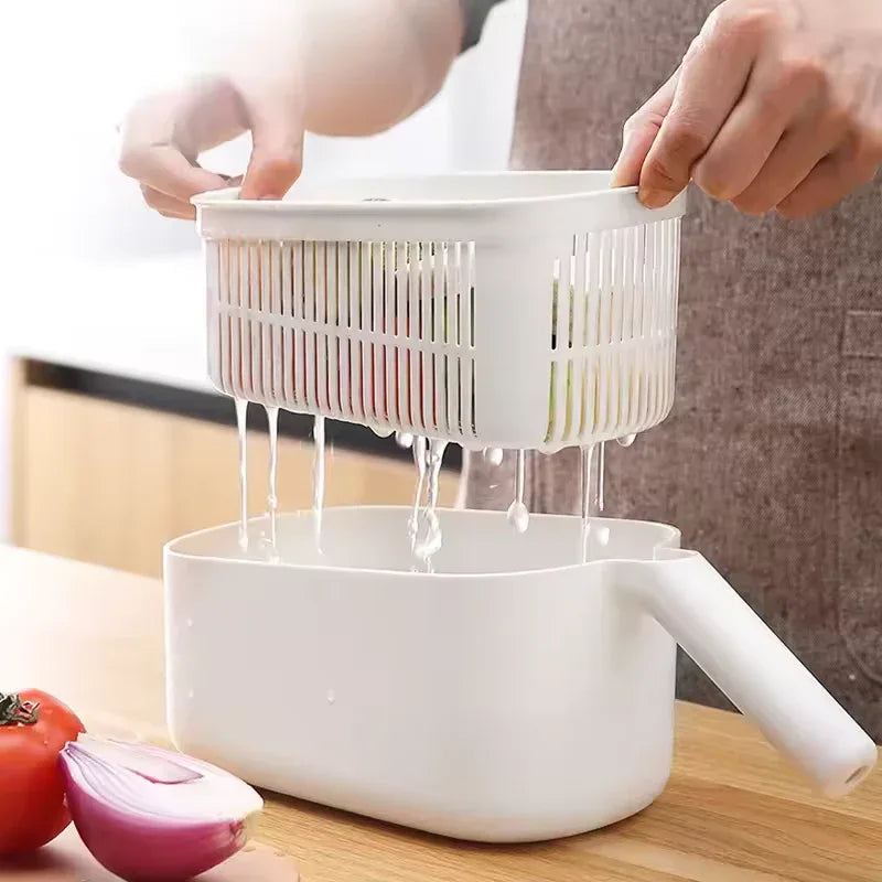 Multifunctional Vegetable Slicer – Manual Cutter & Grater