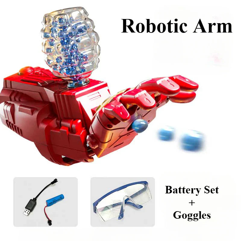 Electric Gel Ball Toy Gun Mechanical Arm