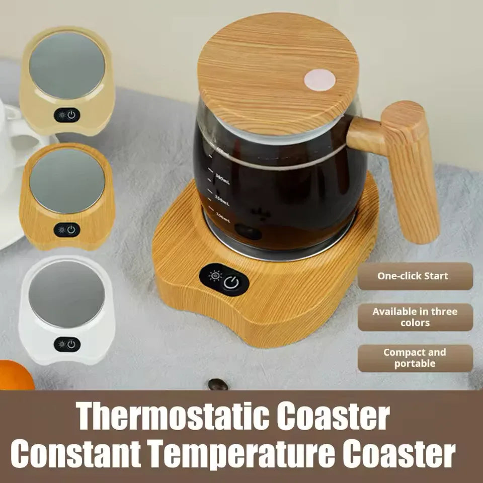 Electric Coffee Cup Warmer – Smart Mug Heater Pad