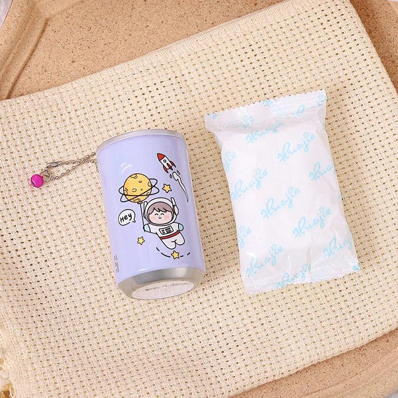 Portable Cartoon Canned Wet Wipes – 30 Sheets Travel Pack