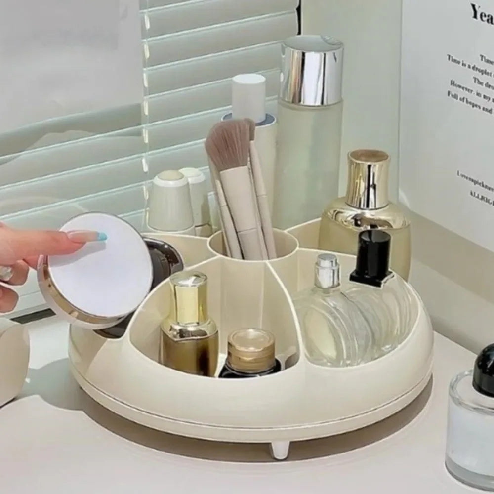 Rotating Cosmetic Storage Organizer – Large Capacity Makeup Holder