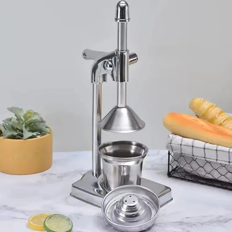 Stainless Steel Citrus Juicer – Heavy Duty Manual