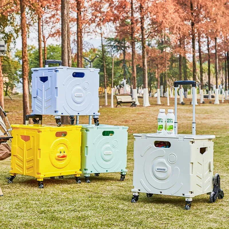 Outdoor Folding Trolley – Climbing & Shopping Cart