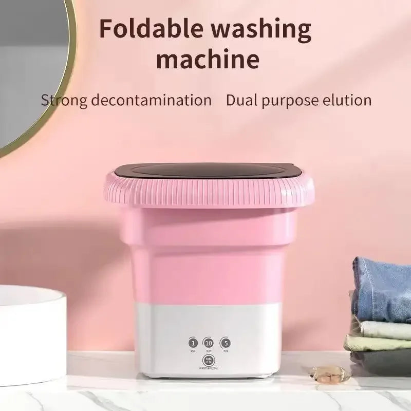 Mini Portable Baby Washing Machine – Travel Laundry Bucket