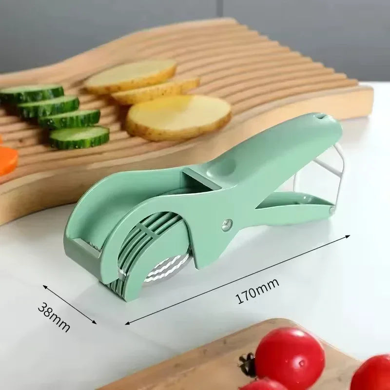 Stainless Steel Vegetable & Fruit Slicer – Multi-Functional Tool