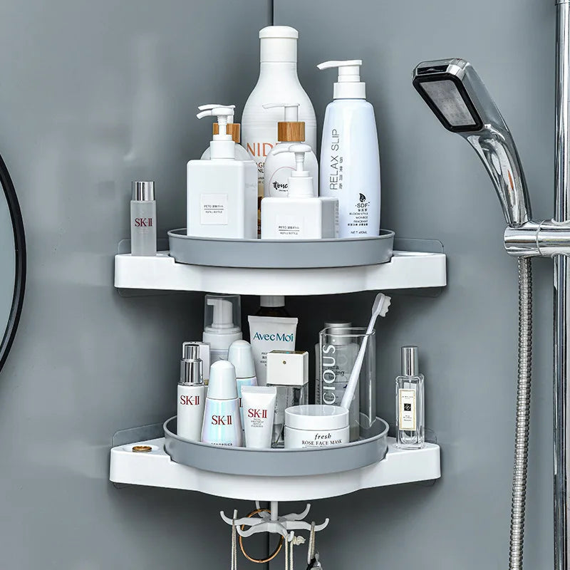 360 Rotating Wall Mounted Storage Rack & Organizer