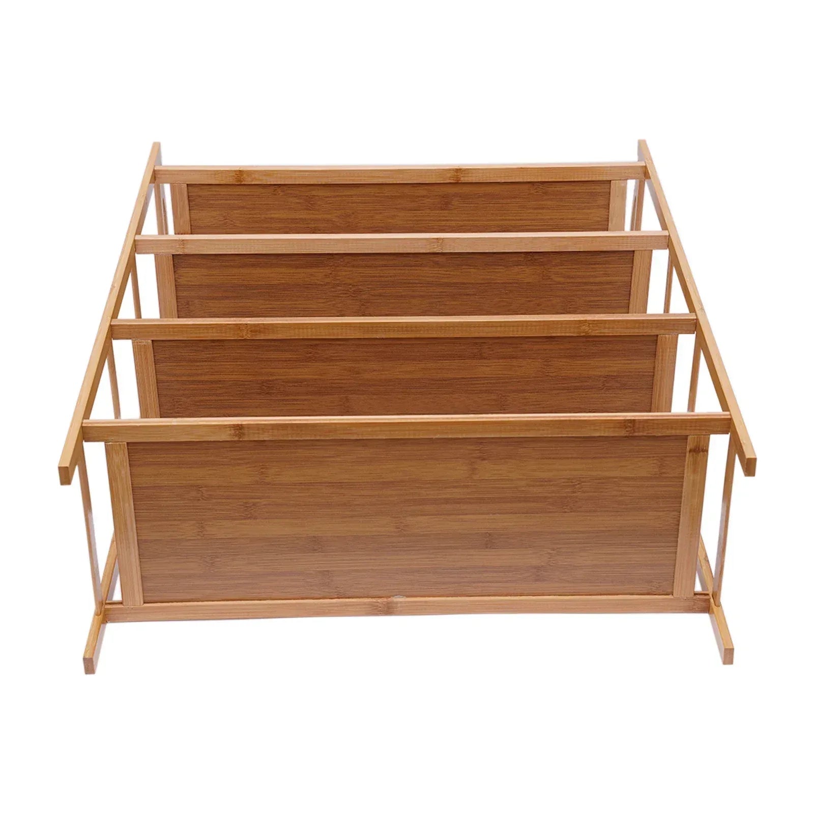 Premium 4-Layer Bamboo Shoe Rack