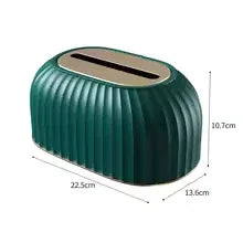 Nordic Striped Tissue Box Holder High Quality Toilet Paper Box Table Napkin Holder Car Tissue Paper Dispenser Home Decoration