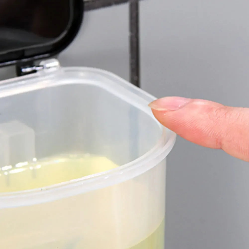 550ml Wall-Mounted Liquid Dispenser – Toothpaste & Soap Holder