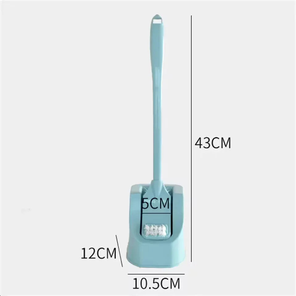 Long Handle Toilet Brush with Holder – Deep Clean Tool