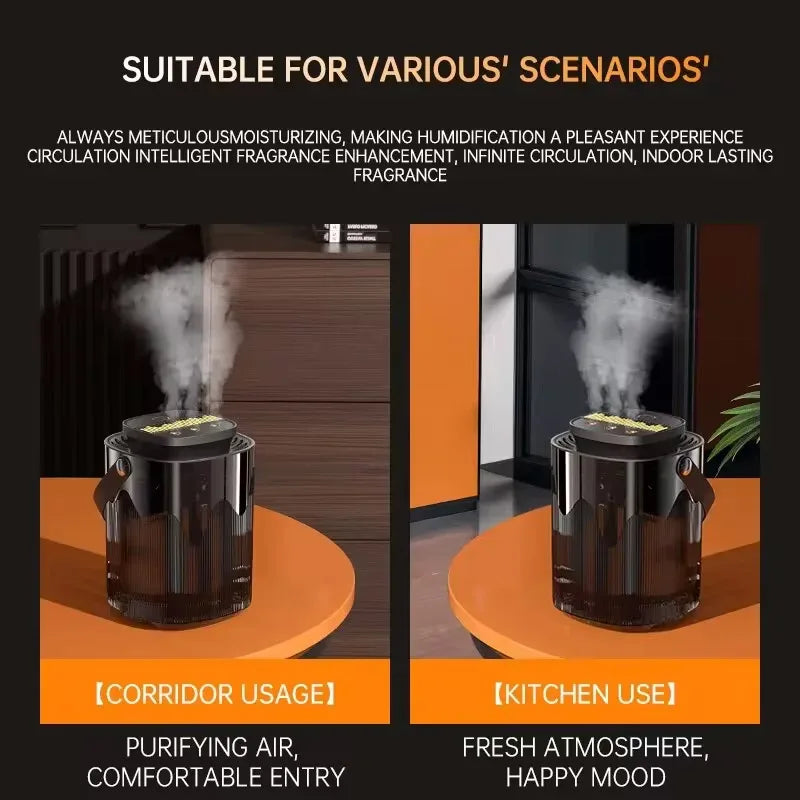 Large Capacity Air Humidifier – USB Essential Oil Diffuser