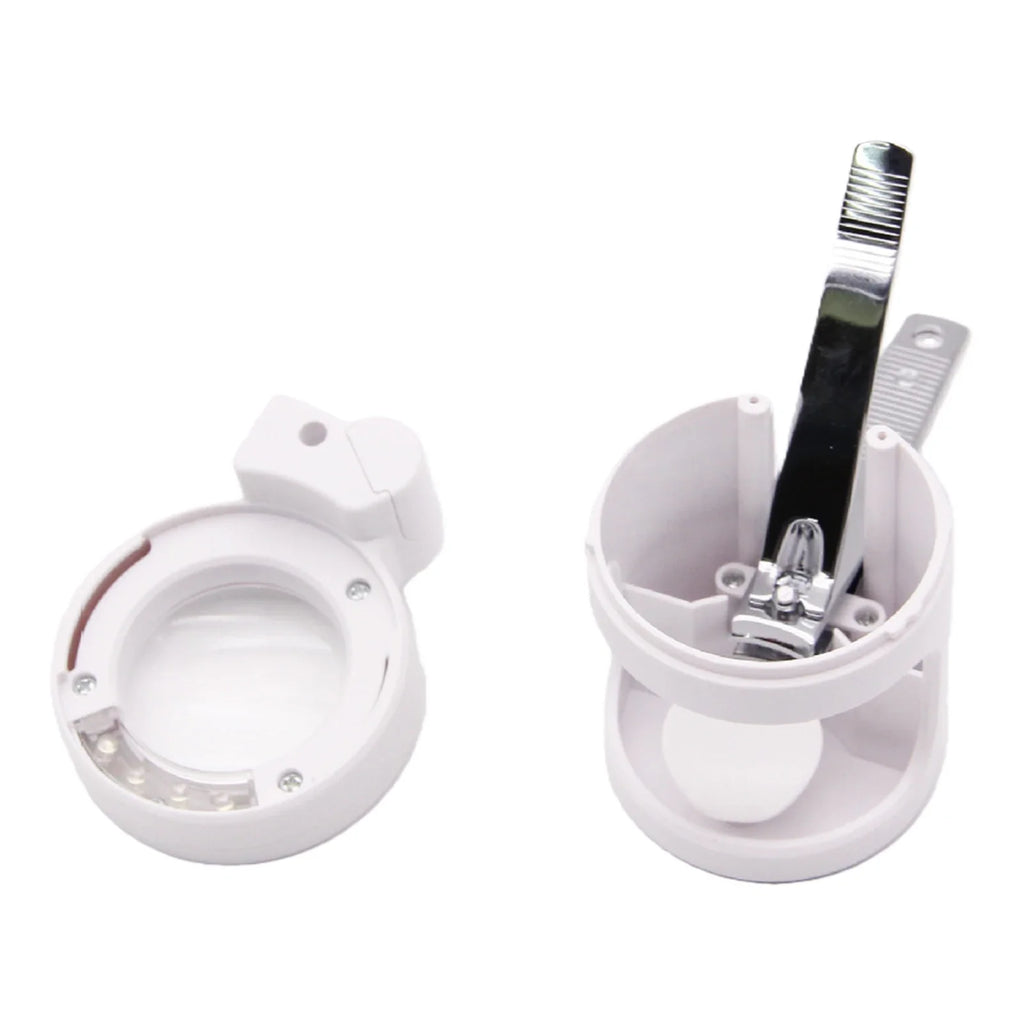 Portable Nail Cutter with Adjustable LED Light