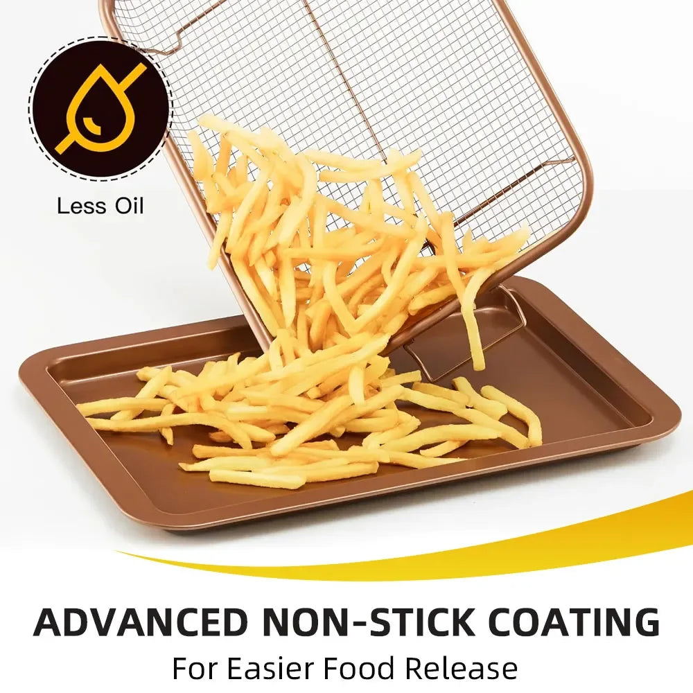Golden Crisper Tray – French Fries & BBQ