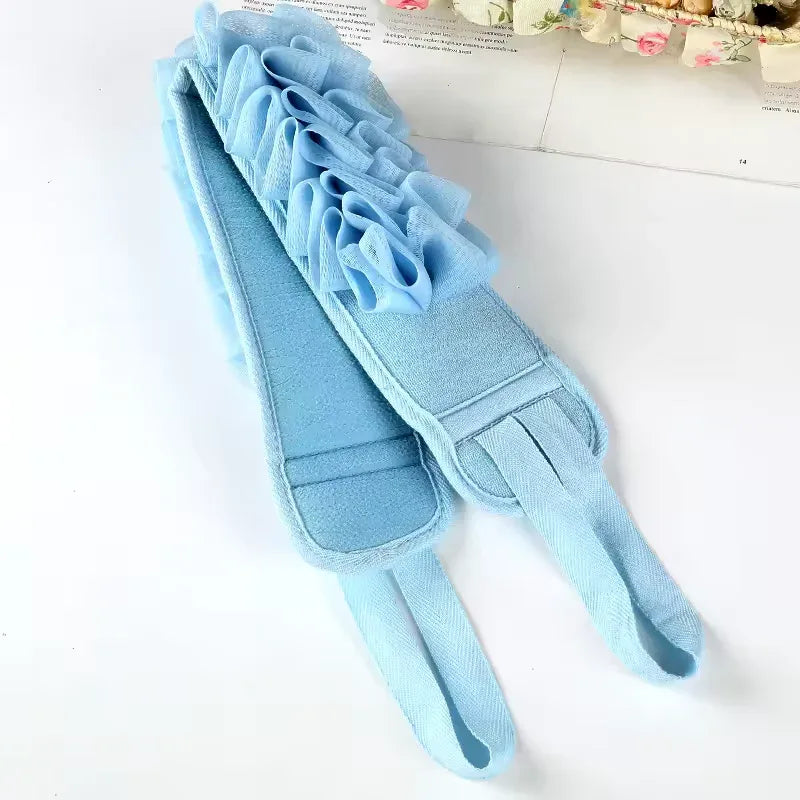2-in-1 Shower Back Scrubber & Exfoliating Bath Belt