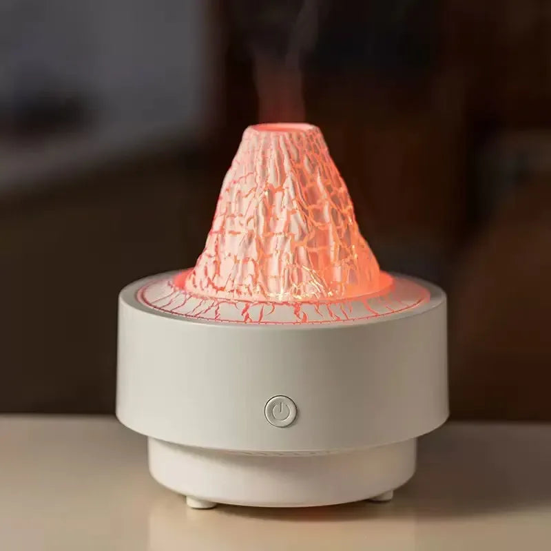 Flame Lava Aroma Diffuser – LED Ultrasonic Humidifier