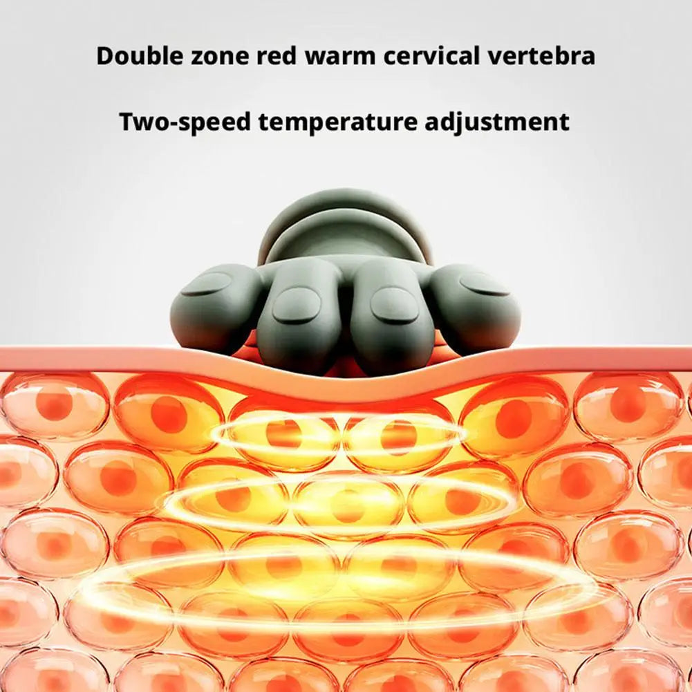 Green Master Pro Electric Neck & Shoulder Massager - Heated Muscle Relief