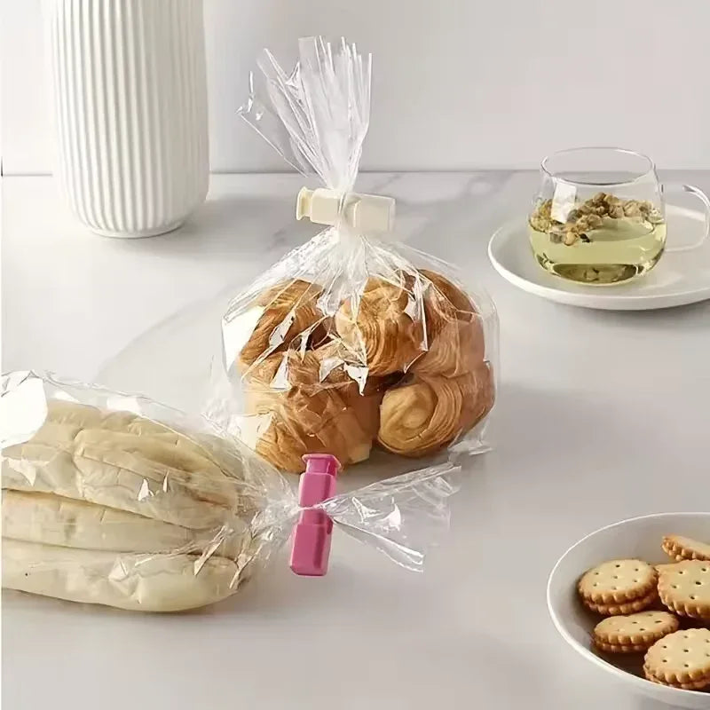 Reusable Food Bag Clips – Strong Grip Snack Sealers (each)