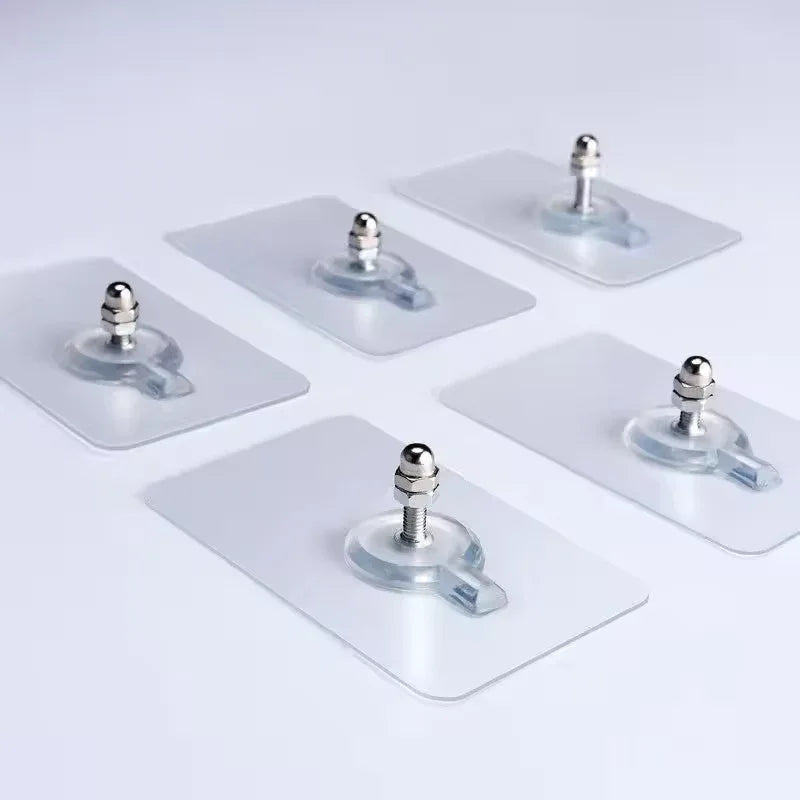 10 Pcs Nut Hook Stickers – Self-Adhesive Wall Hooks