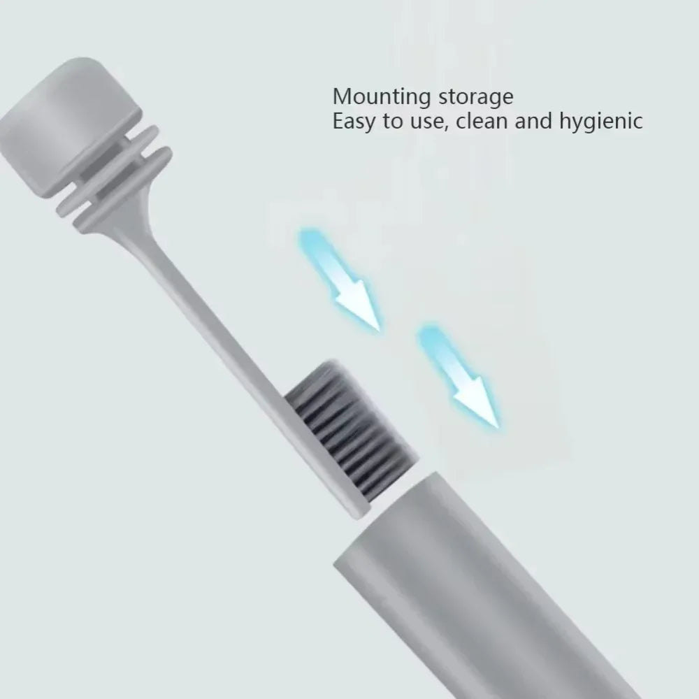 Portable Folding Travel Toothbrush – Compact & Hygienic