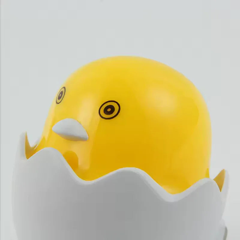 Creative In Line Plug Night Lamp For Children Cracked Chicken Decoration Bedroom LED Lamp Convenient Lustre With Light Induction