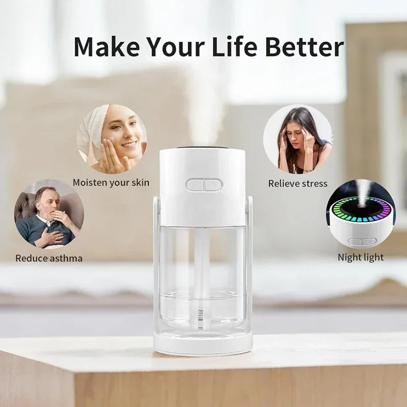 Electric Laser Light Humidifier – Cool Mist Air Diffuser