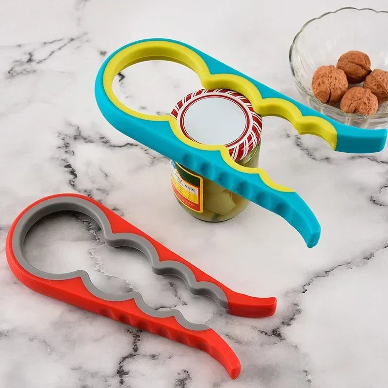 4-in-1 Multi-Function Opener Set – Bottle, Jar & Can Opener