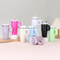 Stanley-Style Mini 40oz Plain Tumbler – Durable & Sleek (Random color)