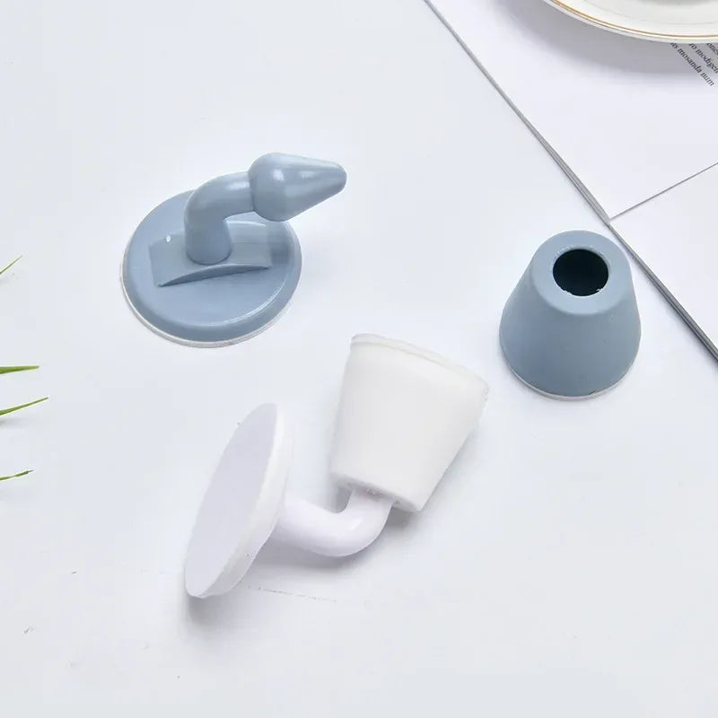 Silicone Self-Adhesive Door Stopper Wall Protector (EACH)