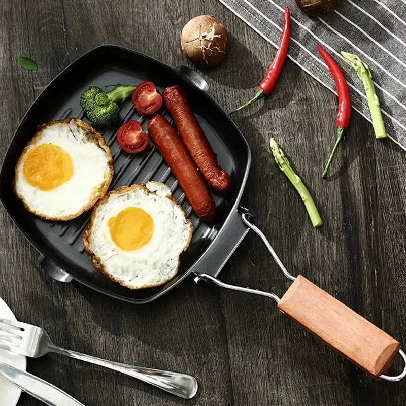 Premium Nonstick Grill Pan with Handle