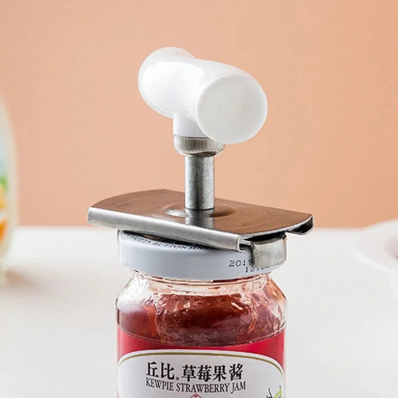 Heavy-Duty Stainless Steel Jar Opener Tool