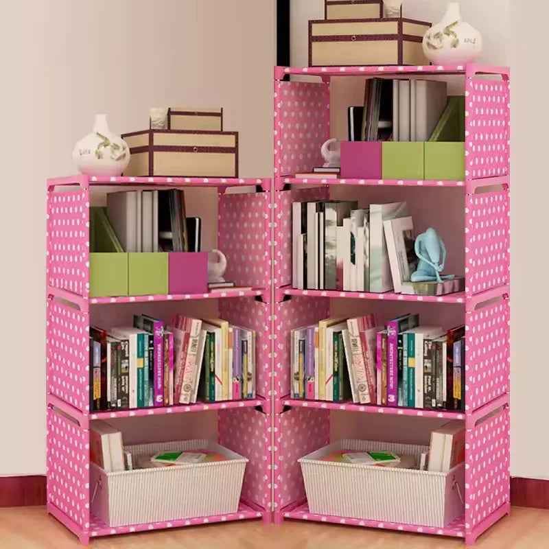Multipurpose 4-Layer Oxford Storage Rack – Durable Home Organizer