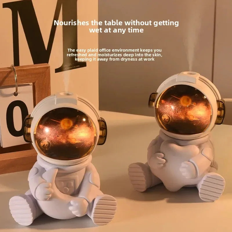 Astronaut Starry Sky Humidifier – USB LED Night Light (each)