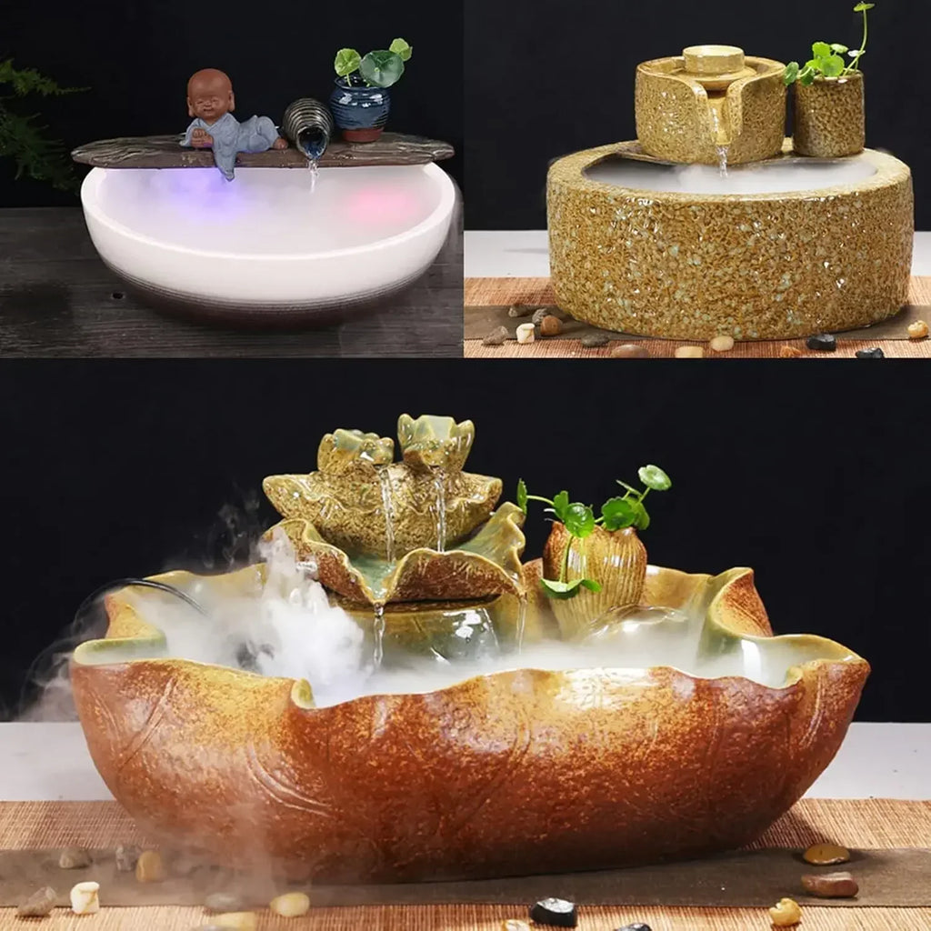 Ultrasonic Electric Mist Maker with Multi-Color LED
