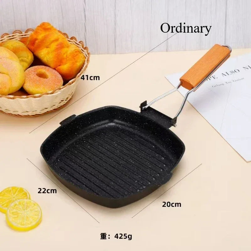 Premium Nonstick Grill Pan with Handle
