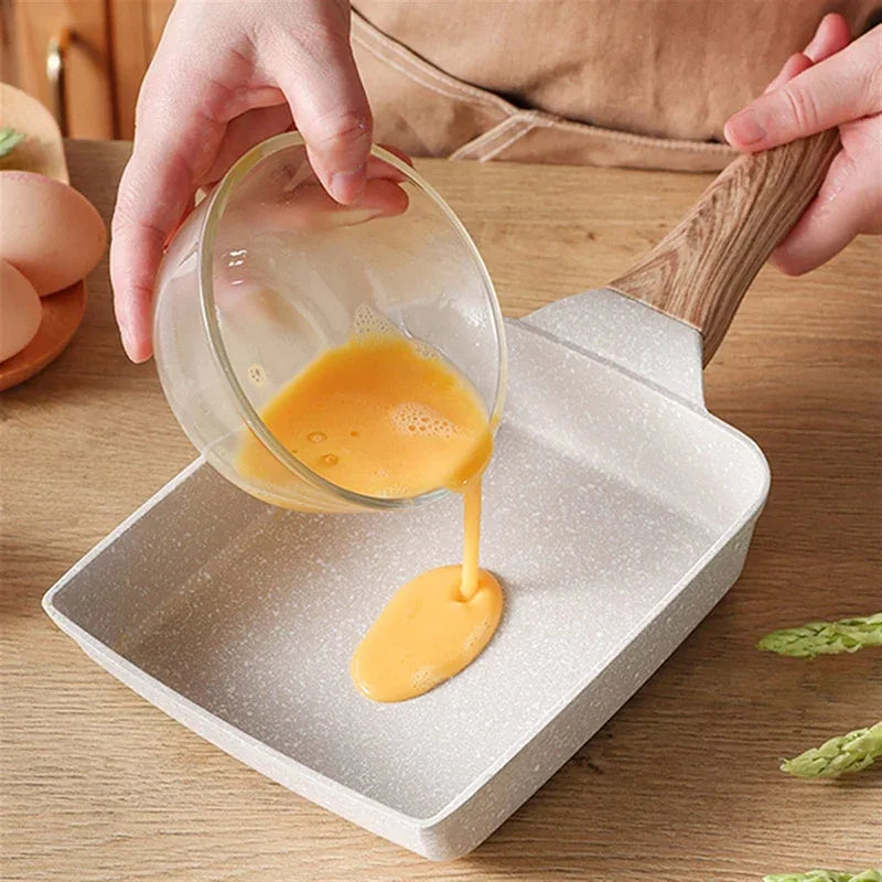 Square Non-Stick Omelet & Frying Pan – Thickened