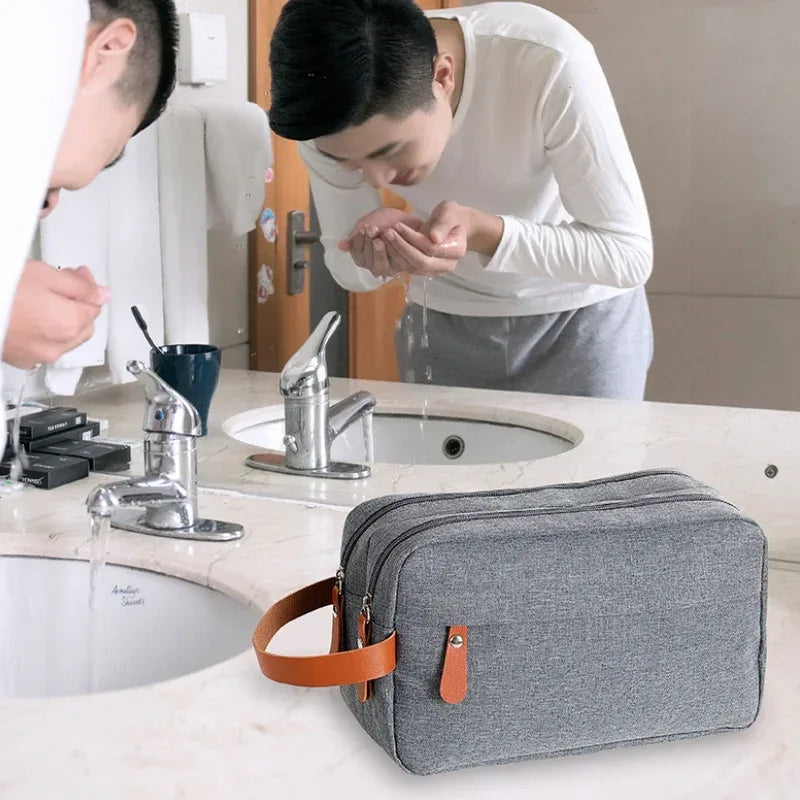 Hanging Makeup & Toiletry Travel Bag – Waterproof Organizer