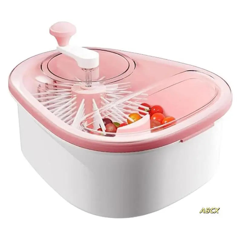 Hand Wash-Free Fruit Washing Drain Basket