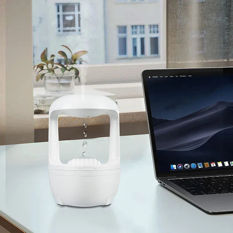 Mini Glow-in-the-Dark Water Drop Humidifier – Ultrasonic