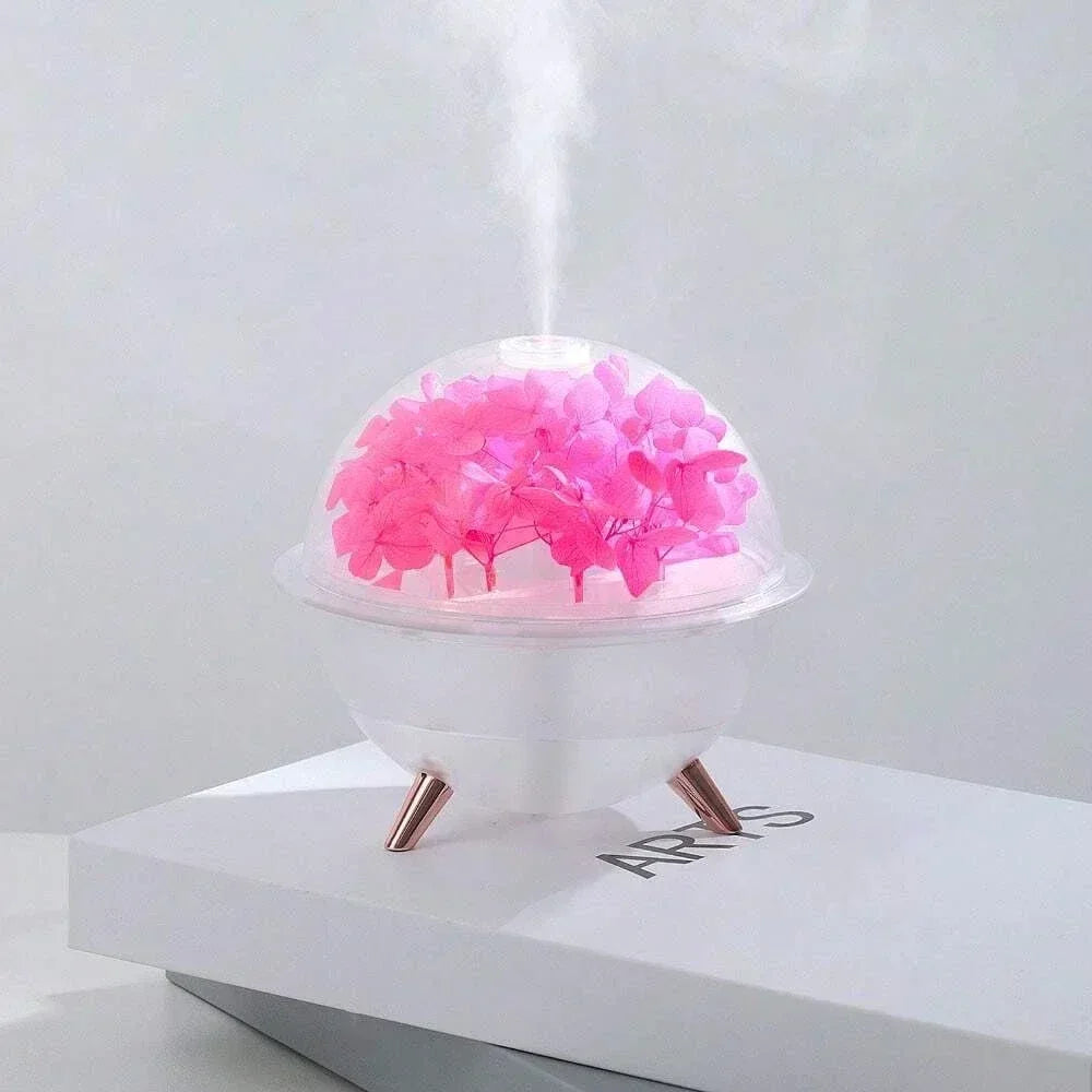 Eternal Flower Air Humidifier – USB Aroma Diffuser