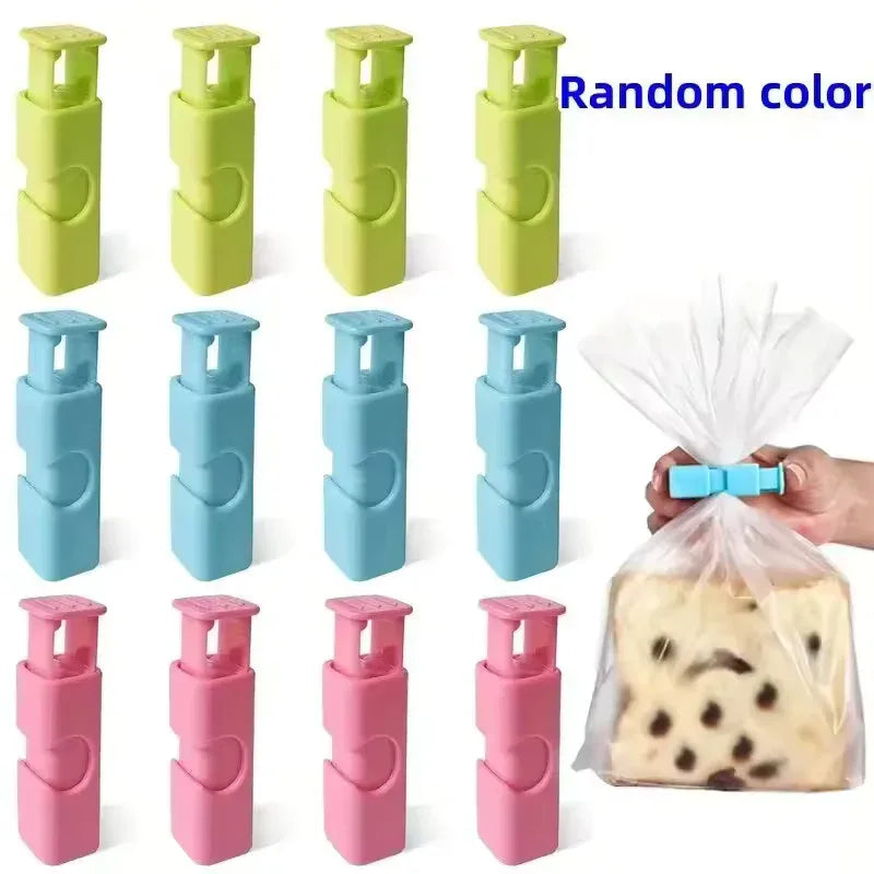 Reusable Food Bag Clips – Strong Grip Snack Sealers (each)