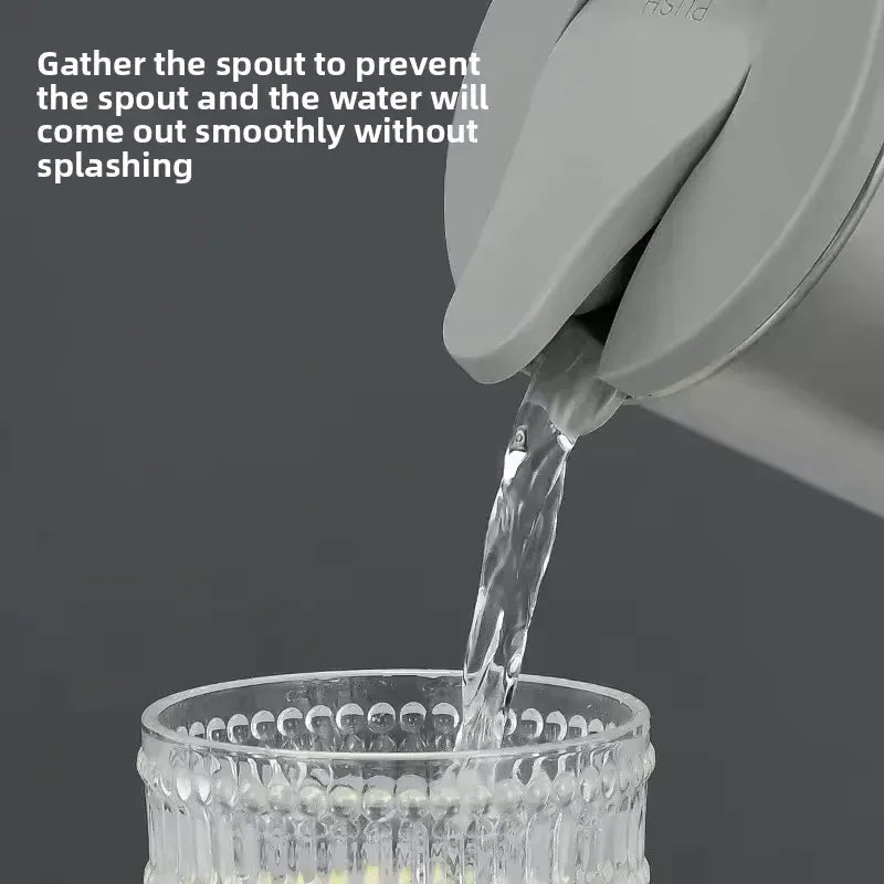 Stainless Steel Hot & Cold Water Pot – Large Capacity